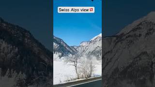 Spectacular Swiss alps views travel adventure explore ytshorts seetheworldview swissview [upl. by Salman769]