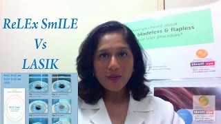 Relex smile vs lasik laser eye surgery [upl. by Navis802]