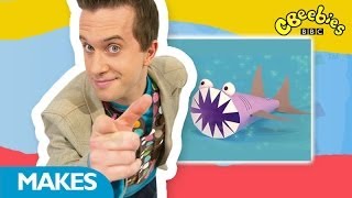 CBeebies Mister Maker  Paper Shark [upl. by Moclam261]