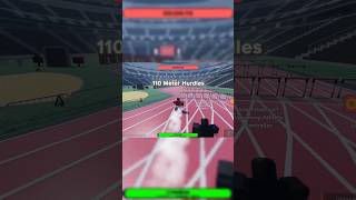 110M HURDLES ROBLOX TRACK AND FIELD INFINITE [upl. by Nosneb]