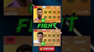 Dls2024 Messi vs Lewandowski CArd🔥☠️shortssubscribedlscardbmkgames12footballefootballYouTube [upl. by Dorej]