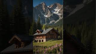 Remote Wooden Cabins  Rock Mountains USA [upl. by Remot161]