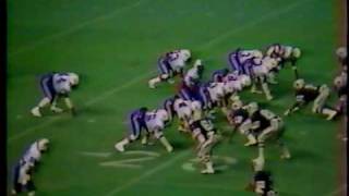 West Brook vs Baytown Sterling 1982 Texas 5A Playoffs2nd Round [upl. by Vallery]