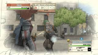 Valkyria Chronicles  Skirmish 2 Normal  Rank A 1 Turn [upl. by Semreh]