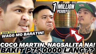 🔴COCO MARTIN NAGSALITA NA PATUNGKOL kay JIRO MANIO sa BINARAT na TROPHY na BINILI ni BOSS TOYO 🔴 [upl. by Sueahccaz]