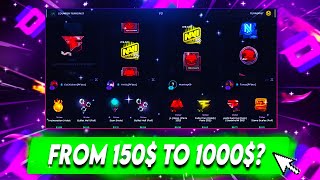 What can you WIN from 150 on SKINCLUB [upl. by Nidnal]