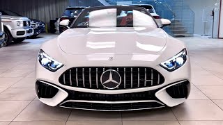 2023 Mercedes Benz SL 63 AMG V8 REVIEW [upl. by Eednas]