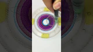 Hypnotic Geometry Spirograph Captivating Patterns for Relaxation art spirograph shorts 2024 [upl. by Kylah]