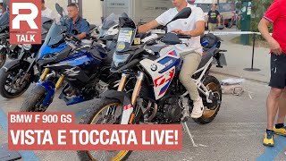 BMW F 900 GS 2024  Vista e toccata dal vivo  In diretta dalla Transitalia Marathon [upl. by Lois]