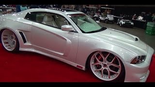 2013 Dodge Charger Two Door Custom Detroit Autorama 2014 [upl. by Ellenrad866]