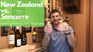 Tasting Sauvignon Blanc New Zealand vs Sancerre Wine 41 of 52 [upl. by Lainey]