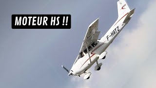 élève pilote  perd son moteur [upl. by Elleinod]