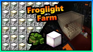 Simple Froglight Farm  2700 Items per Hour  120  121 [upl. by Clausen]