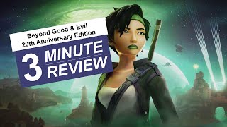 Beyond Good amp Evil 20th Anniversary Edition Review In 3 Minutes  GamingByte [upl. by Venola]