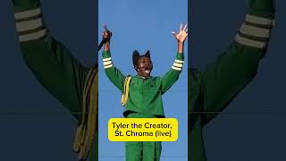 Tyler the Creator live StChroma rap tylerthecreator [upl. by Shoshanna969]