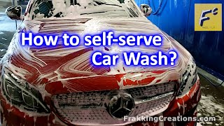 How to use Self serve car wash  Car Wash 3 steps  Tips [upl. by Lat165]