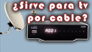 ¿El decodificador TDT reconoce la señal de Tv Cable [upl. by Hogg]