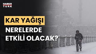 İstanbul için kritik uyarı Kar ve dondurucu soğuk geliyor Hüseyin Öztel aktardı [upl. by Anitahs]