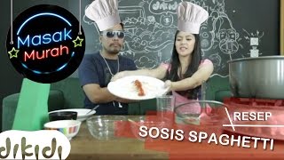 Cara bikin Sosis Spaghetti yang enak dan murah [upl. by Cinamod413]