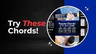 Try this great sounding amp popular chord progression Grab your guitar and play along [upl. by Heyes]