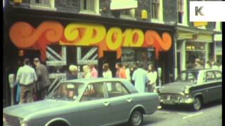 1960s Carnaby Street London Rare Unseen Colour Home Movie Footage [upl. by Hay]