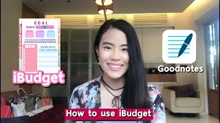 วิธีใช้ iBudget on Goodnotes [upl. by Nemlaz]