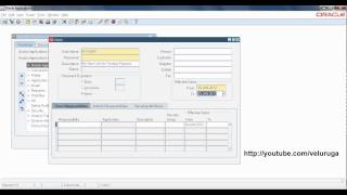 Oracle ERP Application R12 User Creation [upl. by Nicolina]