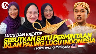 🇮🇩 Orang Malaysia Ngakak Lihat Iklan Djarum 76 Indonesia  🇲🇾 Malaysia React [upl. by Rowan]