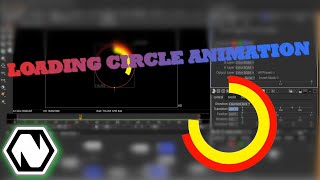 LOADING CIRCLE ANIMATION IN NATRON  NATRON MOTION GRAPHICS  ANIMATION IN NATRON  RAKSHIT JAIN [upl. by Morgan696]