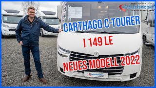 Carthago ctourer I 149 LE MercedesBenz Modell 2022  Integriertes Reisemobil mit Einzelbetten [upl. by Katine834]