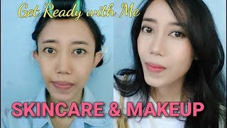 Get Ready with Me SKINCARE amp MAKEUP  Novie Marru [upl. by Rowland]