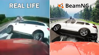 Accidents Based on Real Life Incidents  BeamNGdrive 1 [upl. by Rasia445]