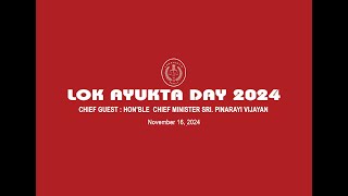 LOK AYUKTA DAY 2024 ll HONBLE CHIEF MINISTER SRI PINARAYI VIJAYAN [upl. by Nnylak]