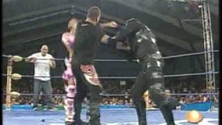 AAA 070609 Jack Evans Vampiro VS Chessman Teddy Hart 22 [upl. by Naujej718]