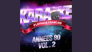 Femme Que Jaime — Karaoké Playback Avec Choeurs — Rendu Célèbre Par JeanLuc Lahaye [upl. by Eserahs]