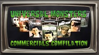 Universal Monsters DVD and BluRay Commercials Compilation  Scaretober 2024 [upl. by Ahsoek24]