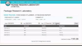 How to Create a Report with the PRL Wood Tracker [upl. by Hugibert780]