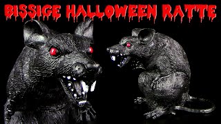 Vorsicht  Riesige bissige Halloween Ratte  Creepy Horror Prop [upl. by Adanama]