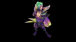 Dragonmancer Rakan Amethyst Chroma  League of Legends 2023 [upl. by Outhe]