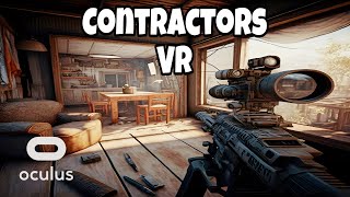 Contractors VR Multiplayer MK18 Gameplay 4K  Oculus Quest 2 [upl. by Asselim]