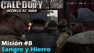 Call of Duty World at War  Misión 8  Sangre y Hierro 1080p  Xbox One [upl. by Otsirc]