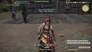 FFXIV Shadowbringers Patch 5 HeavenonHigh Silverhaloed Sack Zurvanite Barding [upl. by Kayla827]