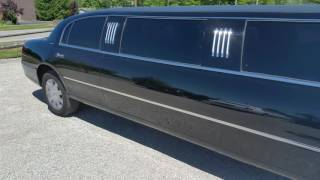 Black Lincoln Town Car Limousine  Lake Erie Limo  4407496090 [upl. by Hemingway494]