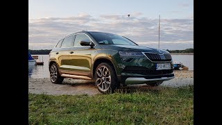 Skoda Karoq Scout 4x4 1 5 TSI 150 MEGA TEST [upl. by Gipson]