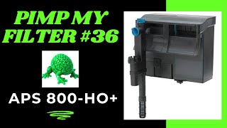 Pimp My Filter 36  All Pond Solutions 800 HO Hang on Back Filter [upl. by Rabma]