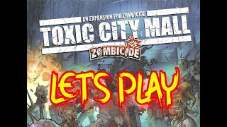 ZOMBICIDE Toxic City Mall Mission 1 The Big Rubble Playthrough Part 2 [upl. by Detta440]