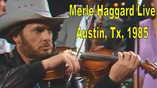 Merle Haggard Live in 85 amp Bob Wills I Knew the Moment I Lost You 1941 [upl. by Assert]