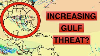 Stronger Tropical Wave Eyeing Eastern Gulf amp Florida [upl. by Nniroc]