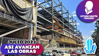 Así van las OBRAS del CETRAM MARTÍN CARRERA Julio 2023 [upl. by Jea]