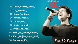 Best of KK  kk songs  Juke box  Best Bollywood songs of kk  Kk hit songs [upl. by Wivina]